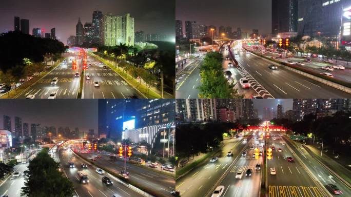 4k深圳春节灯笼宣传片合集