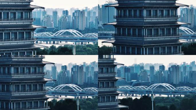 远眺广运大桥