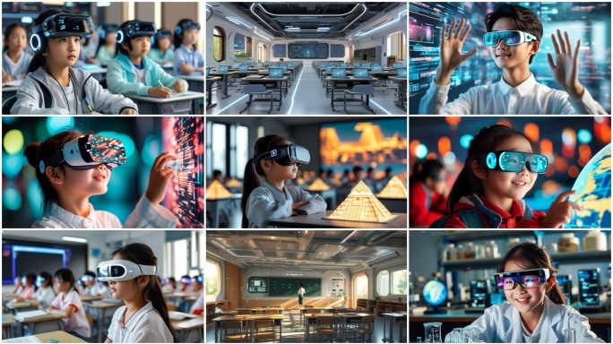 智慧教育科技教室课堂