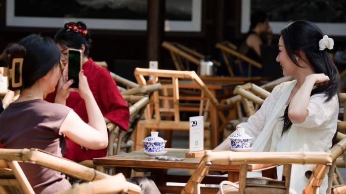 坝坝茶 盖碗茶 采耳 老茶馆 老成都