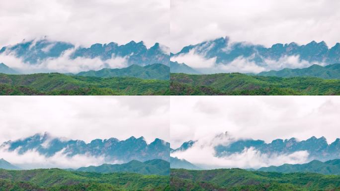 雾灵山上云雾飘