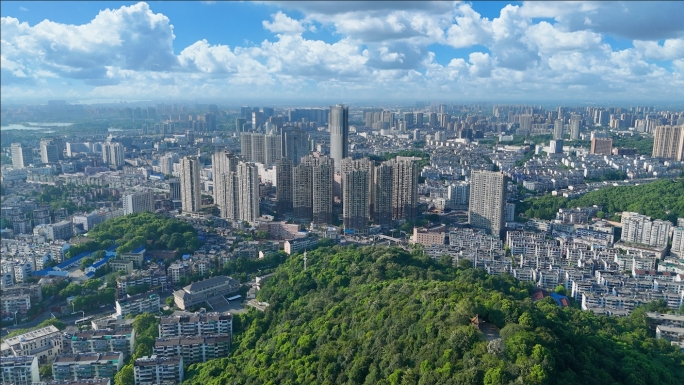 铜陵城市风光航拍