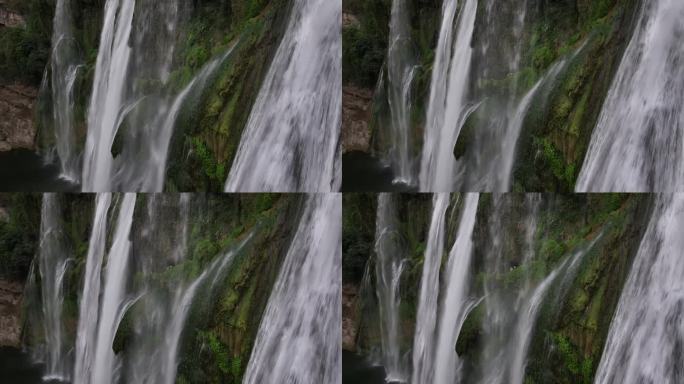 贵州安顺市黄果树大瀑布航拍风光
