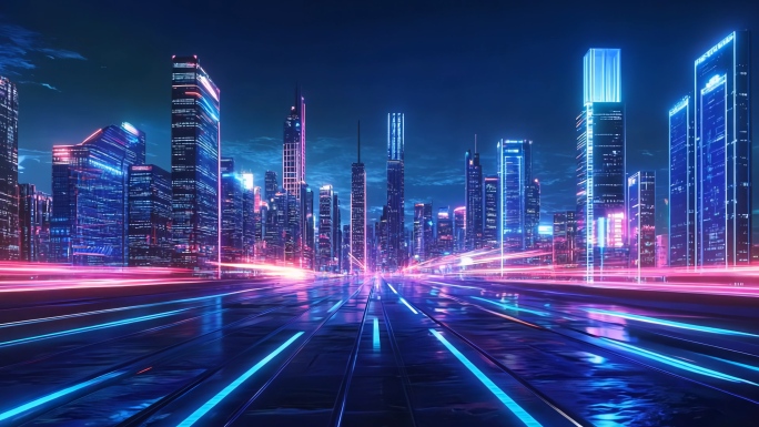 5g城市科技城市虚拟城市元宇宙智慧城市