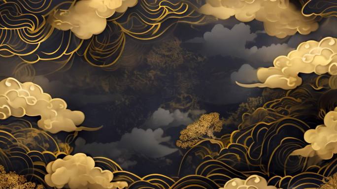 祥云 云雾缭绕 祥瑞 吉祥 神圣 005