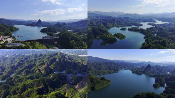 江西铜鼓天柱峰森林公园大塅水库【组镜】