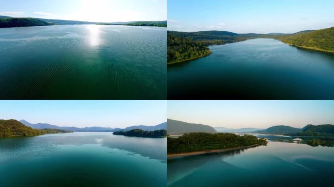 岳阳洞庭湖 湖南岳阳 洞庭湖湿地 湖泊