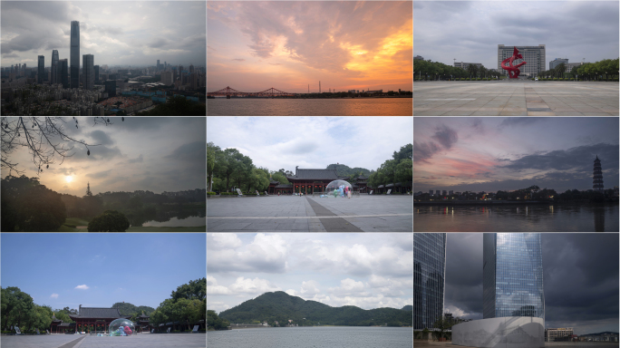 东莞城市风光延时合集