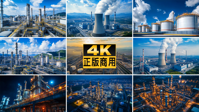 化工厂炼油厂发电厂天然气能源石油电力供电