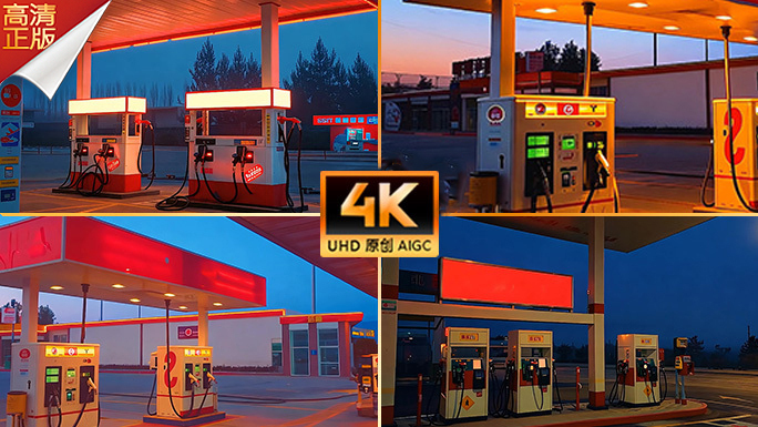 加油站 油站设施 加油机 油枪 石化工业