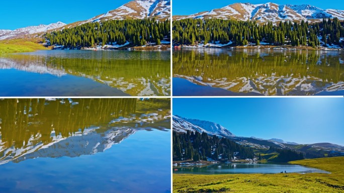 新疆风景 天山 雪山