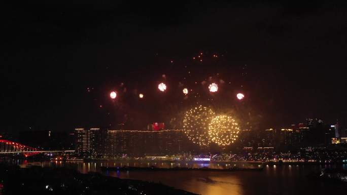 4K 2024顺德烟花汇演 新春佳节