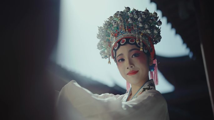 戏曲戏剧青衣京剧水袖舞川剧黄梅戏昆曲秦腔