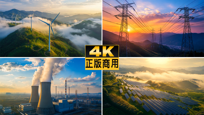 科技能源风力发电光伏化工石油绿色碳中和