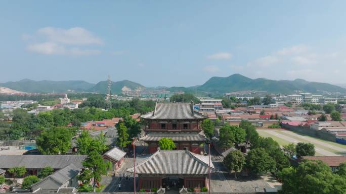 黑神话悟空取景地天津蓟州独乐寺景区景观