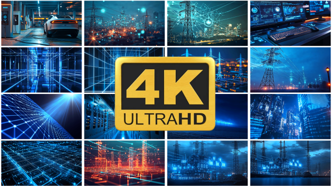 国家电网 光伏新能源发电特高压智能输电网