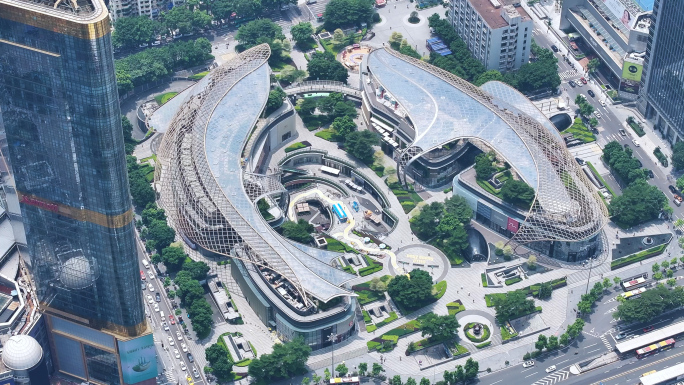 广州 天环广场 航拍合集