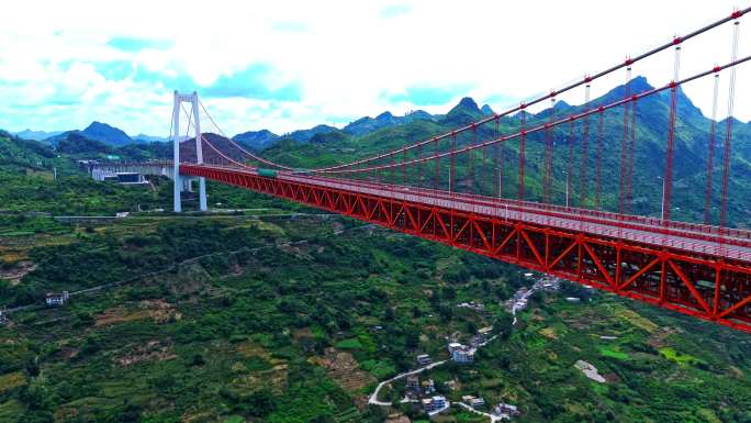 贵州安顺关岭坝陵河大桥