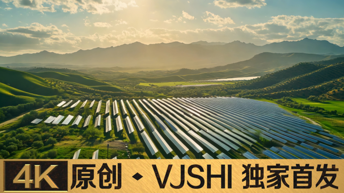 光伏风力发电中国发展新能源工厂车间