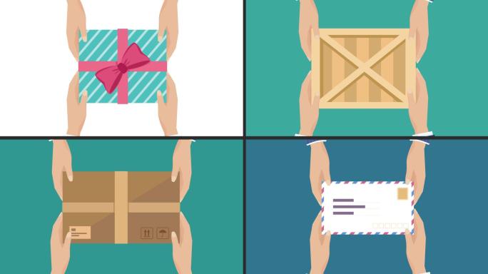 【原创】送礼物送快递送信