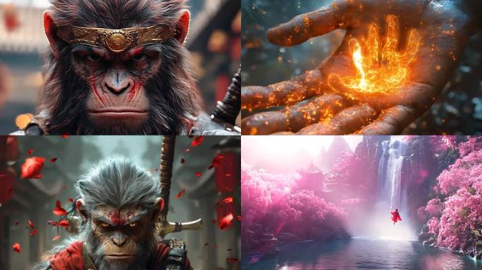 黑神话 悟空 二郎神 齐天大圣 孙悟空