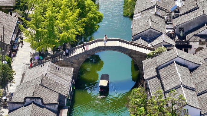 南浔古镇航拍
