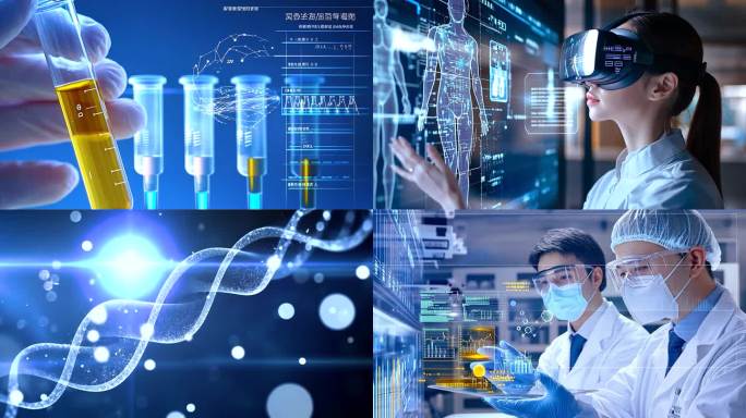 高科技医疗智慧医学研究AI医疗