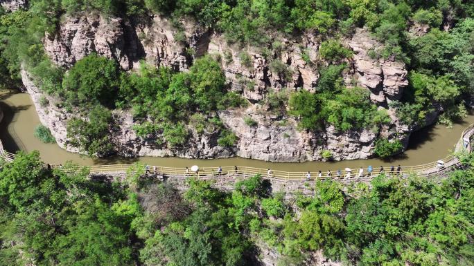 红旗渠 航拍红旗渠 精选15镜
