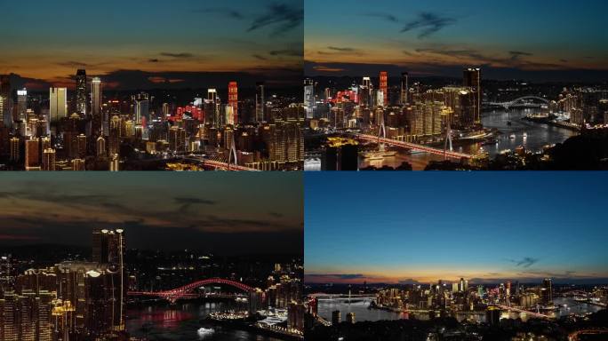 重庆全景夜景