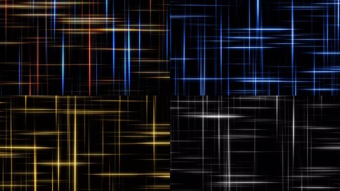 宽屏短线条霓虹背景