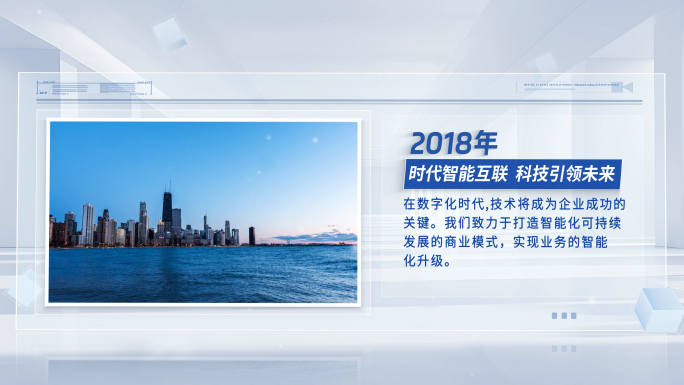 简洁明亮图文图片照片包装展示