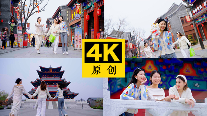 美女出演——沧州网红打卡地 铁狮子