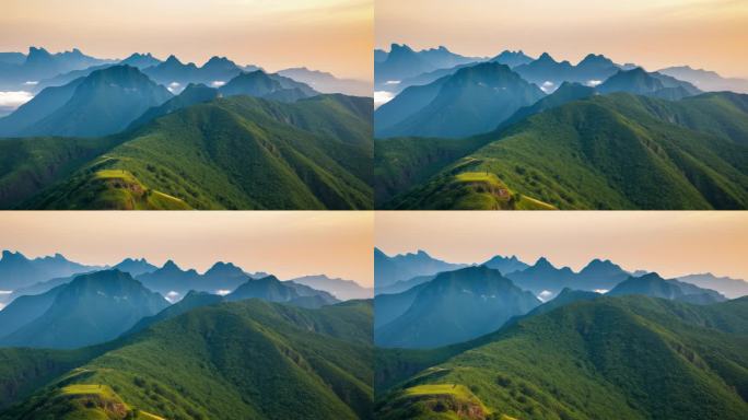 【原创】崇山峻岭航拍视角