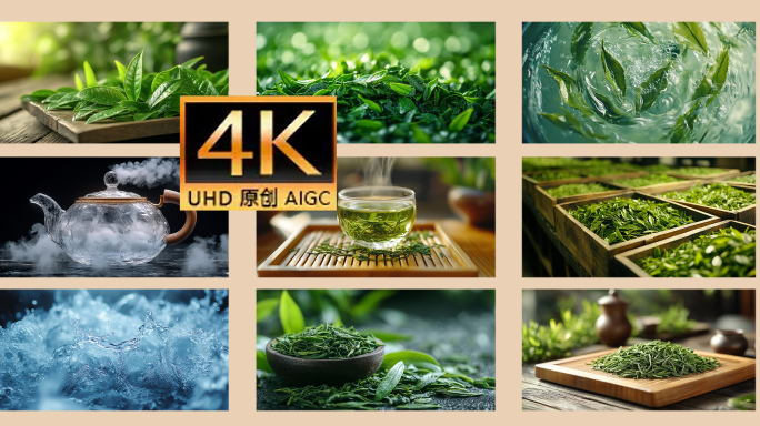 茉莉花茶泡茶 茉莉清香 唯美 大自然
