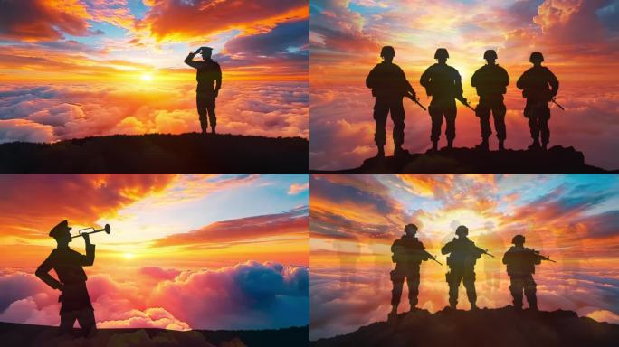 中国军魂-LED大屏