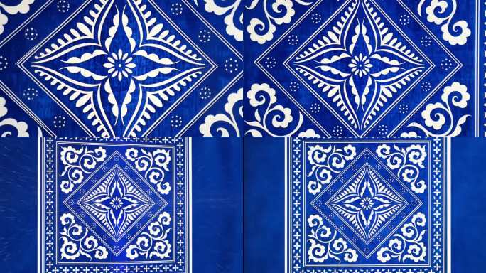 4K-苗族蜡染元素—传统纹样