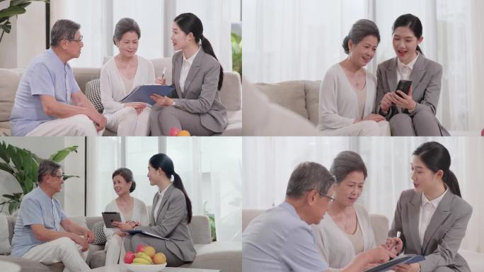 给老人推销养老产品