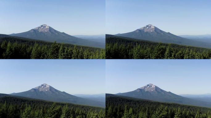 南俄勒冈州的麦克洛克林山或皮特山