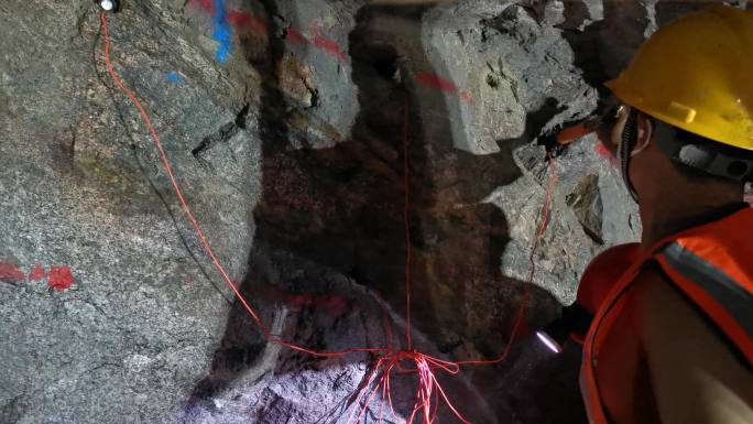 爆破隧道前准备工作