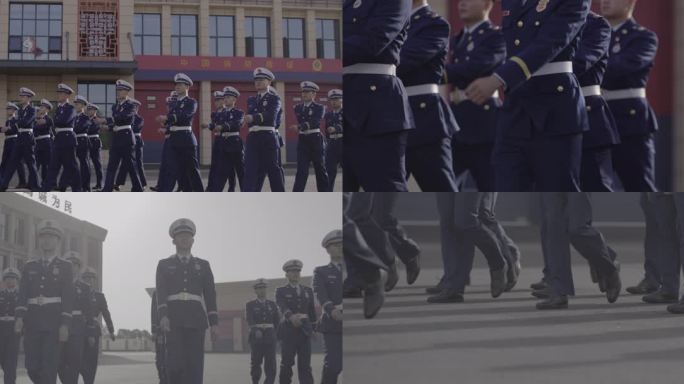 【6K消防】消防授旗 形象