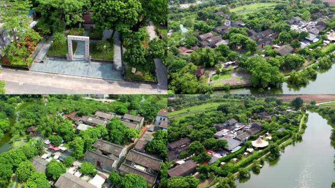 珠海斗门接霞庄航拍