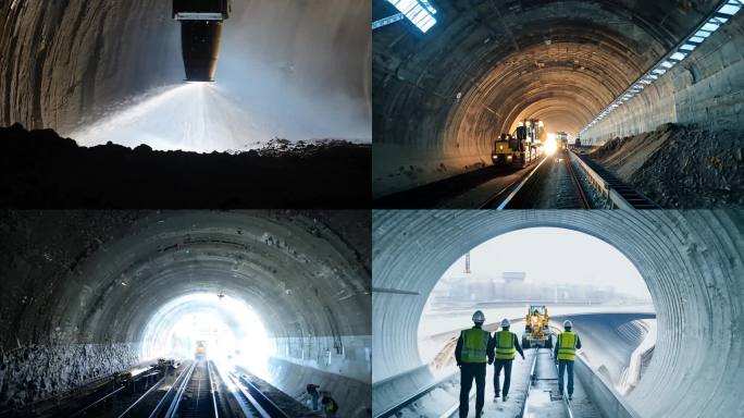 地铁隧道施工作业