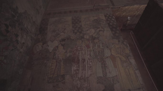 洪洞广胜寺水神庙壁画