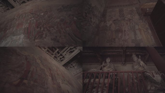 洪洞广胜寺水神庙壁画