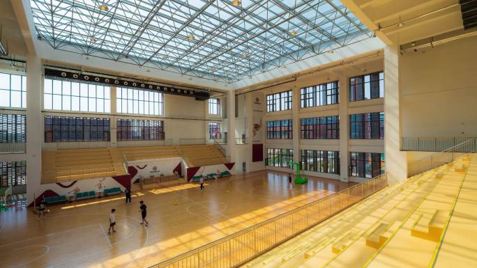 4K 校园 学校延时