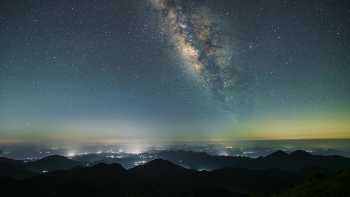 河源野猪嶂星空延时--4K--30P