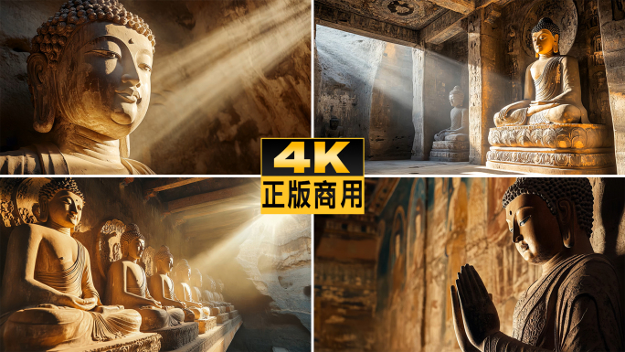 敦煌莫高窟佛像壁画石窟佛教文化丝绸之路