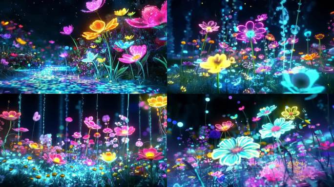 一路生花唯美浪漫花季背景 温奕心