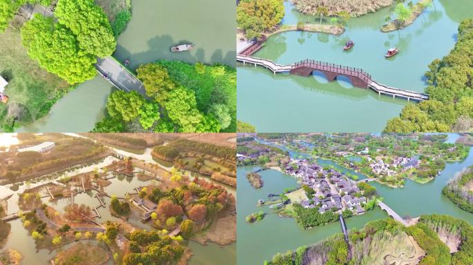 常熟沙家浜 航拍+延时合集