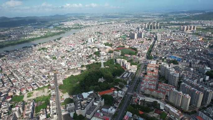 福建省诏安县全景